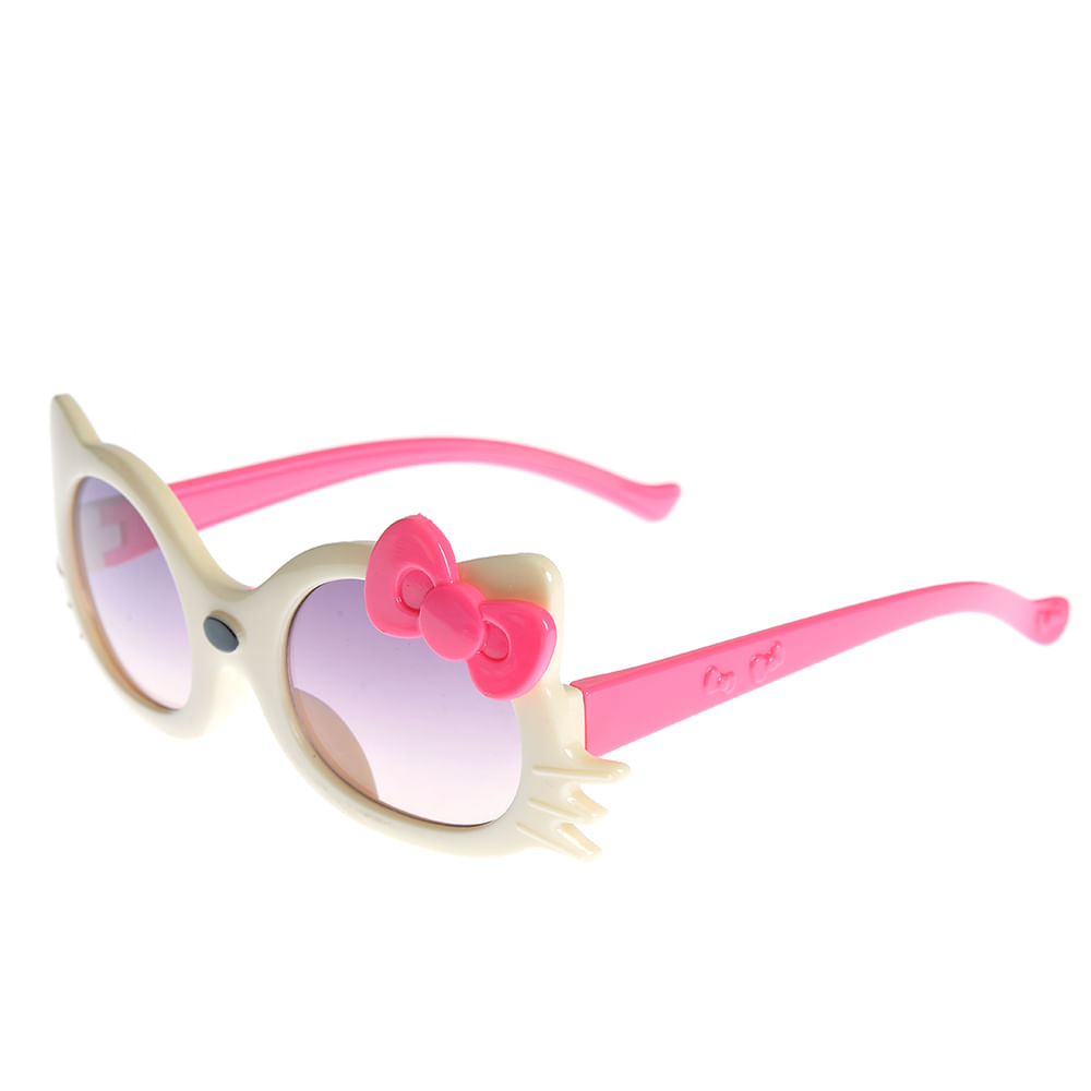 Ochelari de soare bej forma pisica - 1 | YEO