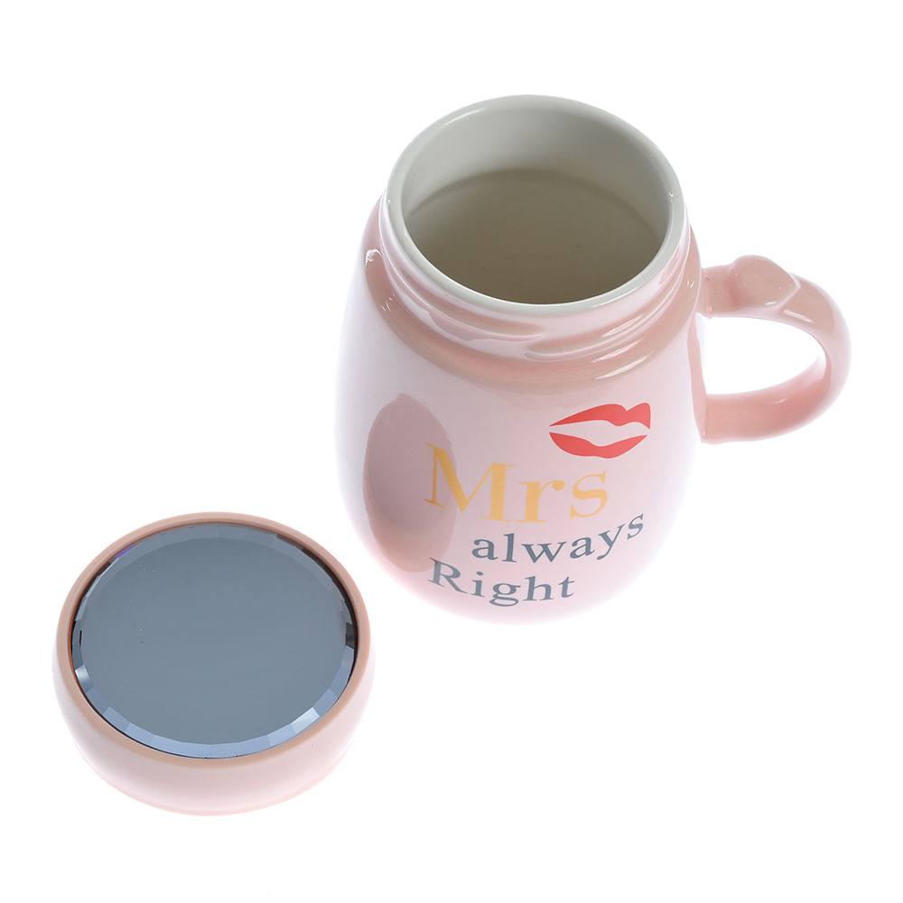 Cana din ceramica Mrs. always right - 1 | YEO