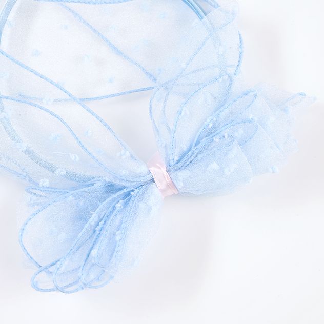 Bentita bleu cu funda