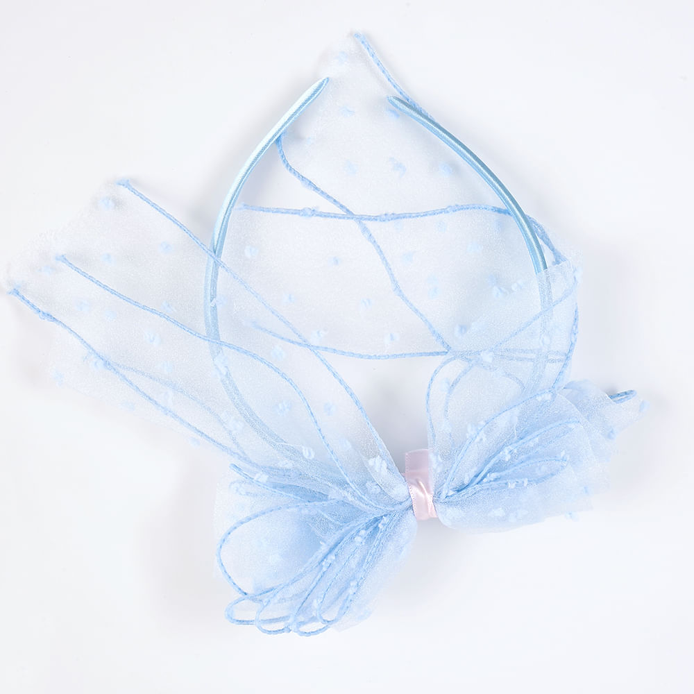 Bentita bleu cu funda - 2 | YEO