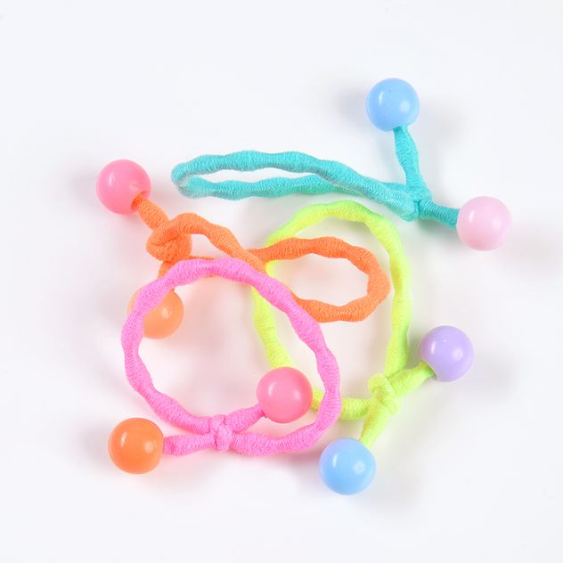 Set 4 elsatice multicolore