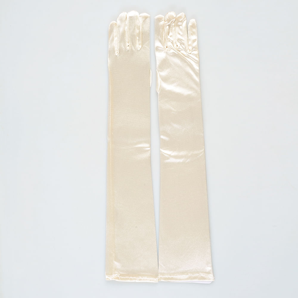 Manusi crem lungi