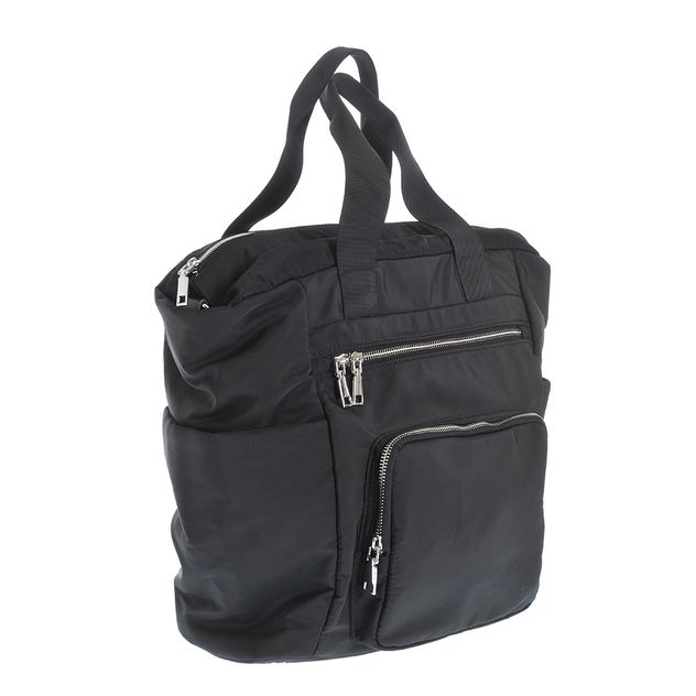 Geanta neagra cu buzunare multiple