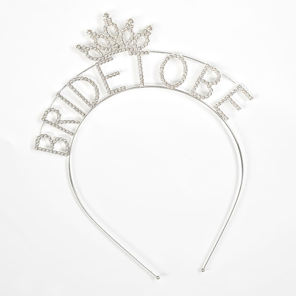 Bentita argintie Bride to be - 2 | YEO