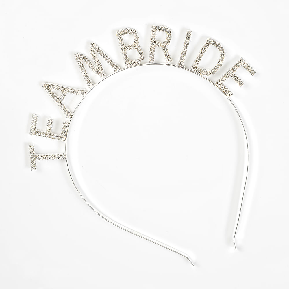 Bentita argintie Team Bride - 2 | YEO