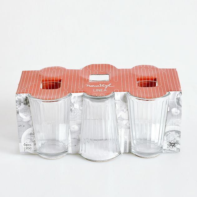 Set 6 pahare 200 ml