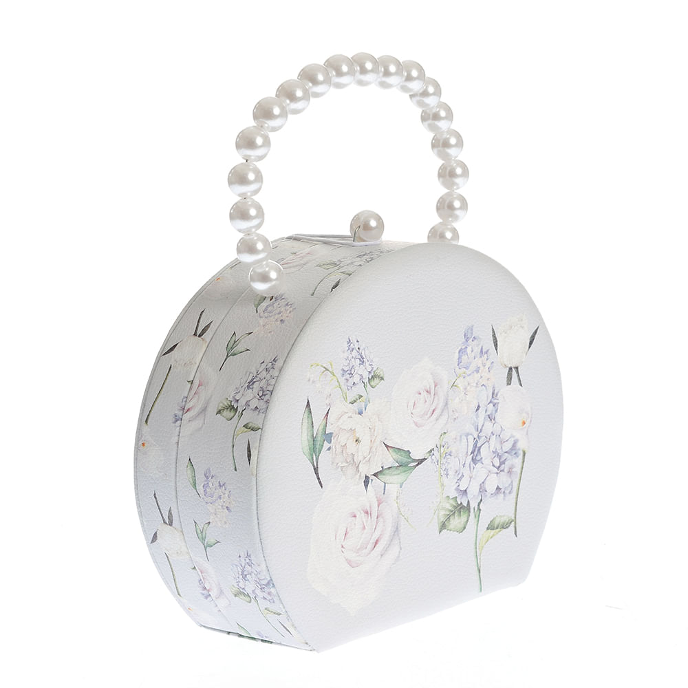 Cutie de bijuterii cu imprimeu floral - 1 | YEO