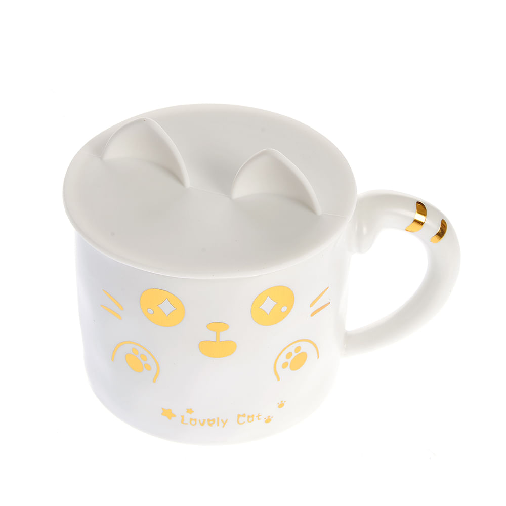 Cana alba cu capac 400 ml - 1 | YEO