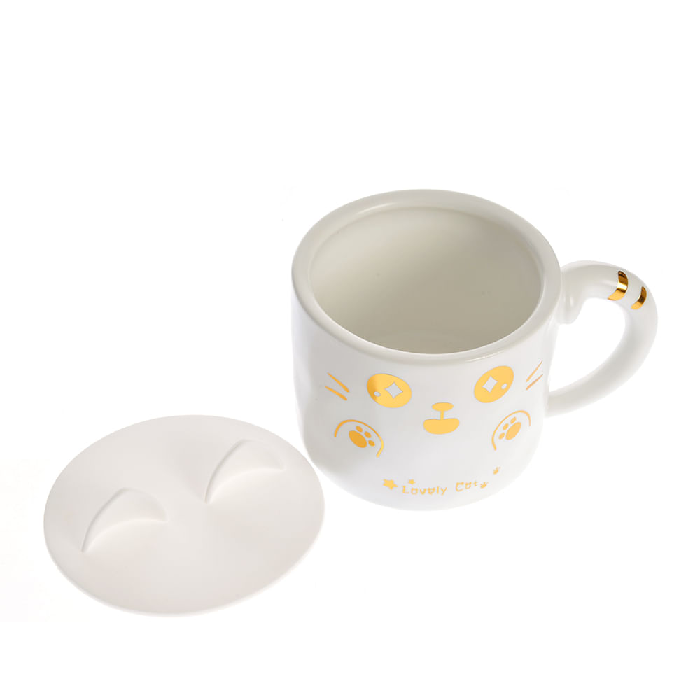 Cana alba cu capac 400 ml - 2 | YEO
