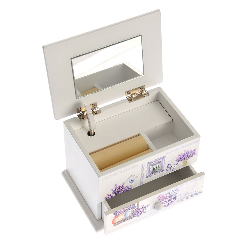 Cutie de bijuterii cu lavanda 13 cm - 3 | YEO