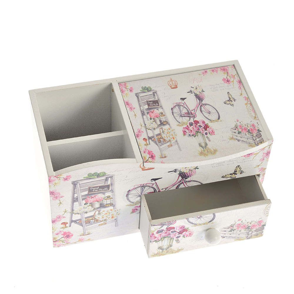 Cutie de bijuterii cu fluturi 18.5 cm - 1 | YEO