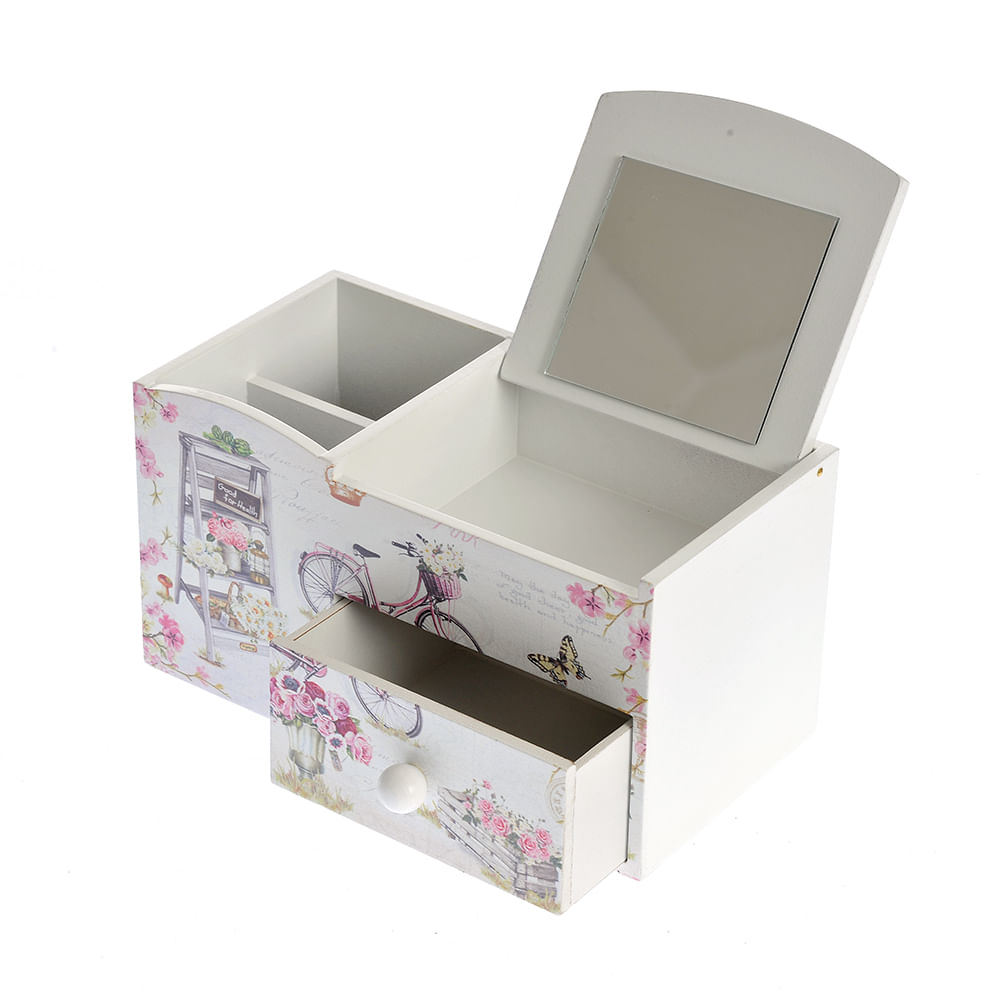 Cutie de bijuterii cu fluturi 18.5 cm - 2 | YEO