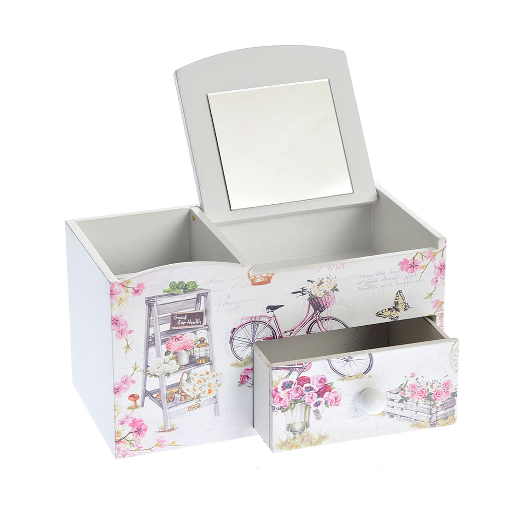 Cutie de bijuterii cu fluturi 18.5 cm - 4 | YEO