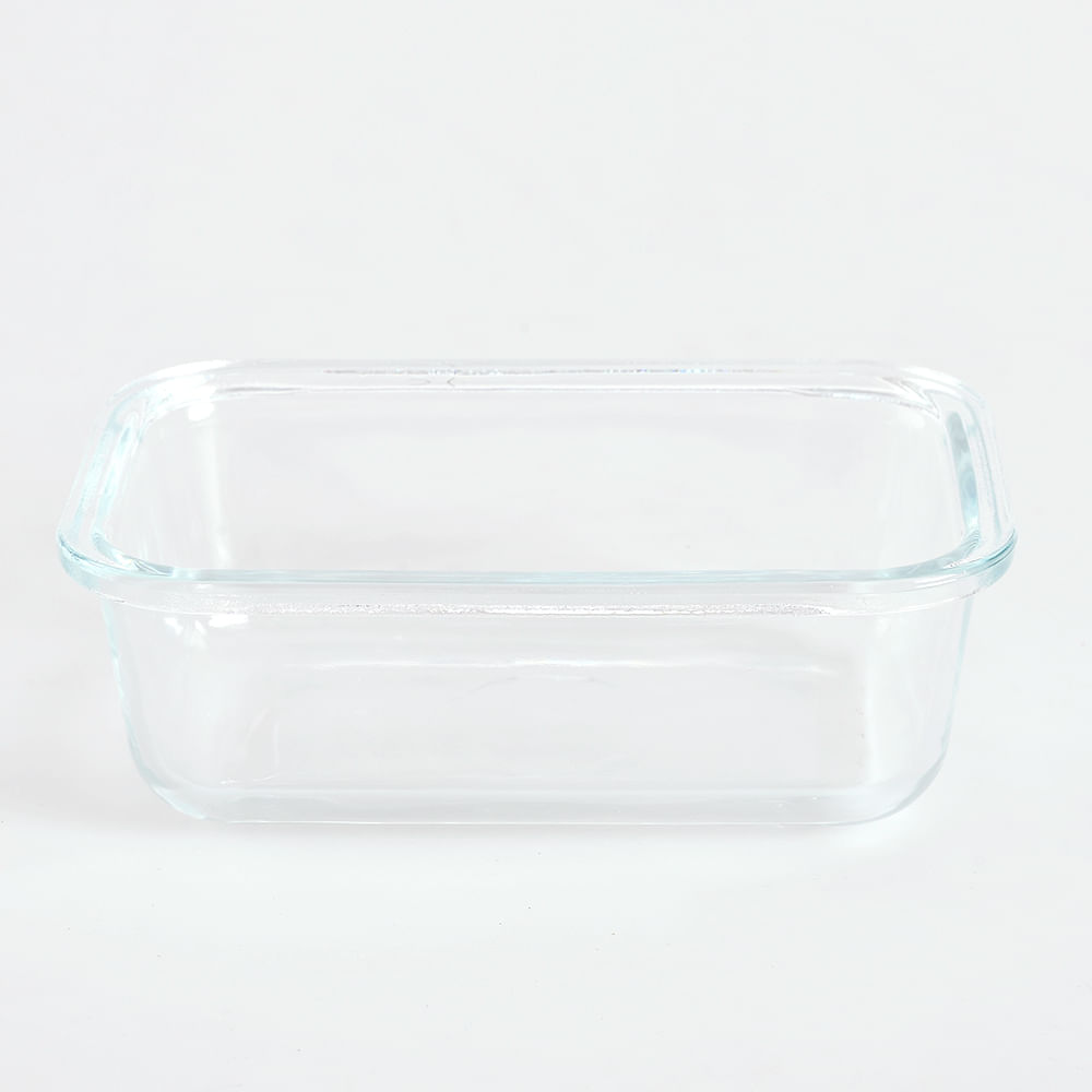 Caserola din sticla cu capac 590 ml - 1 | YEO