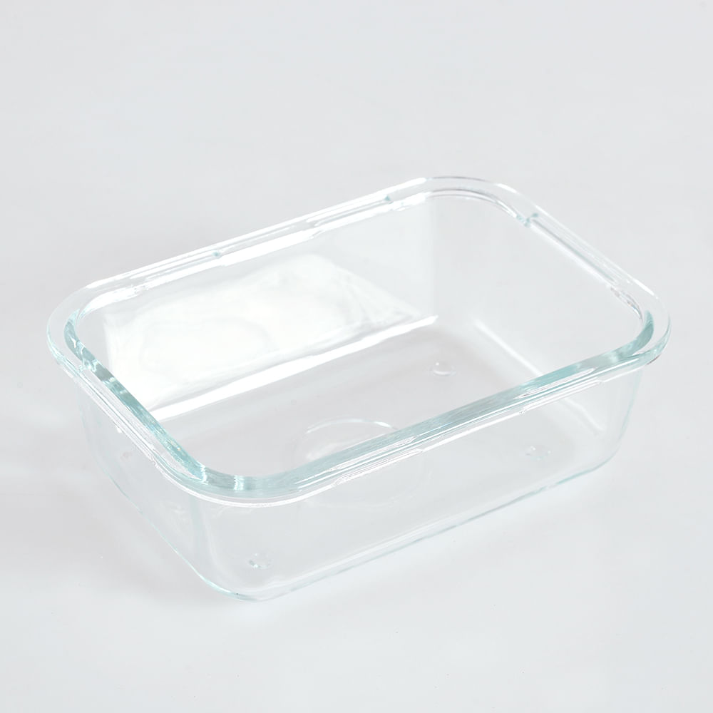 Caserola din sticla cu capac 750 ml - 1 | YEO