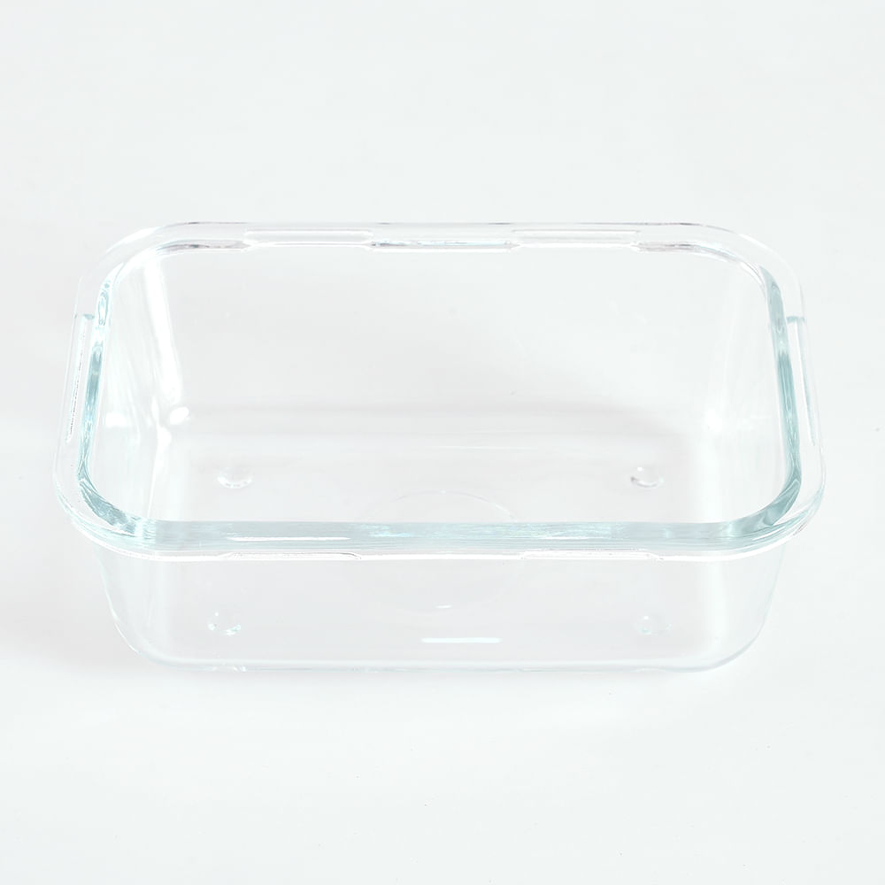 Caserola din sticla cu capac 750 ml - 2 | YEO