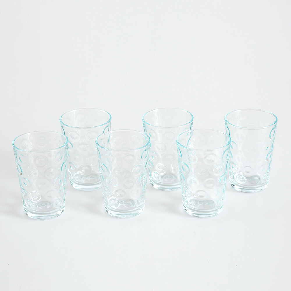Set 6 pahare din sticla 200 ml - 1 | YEO