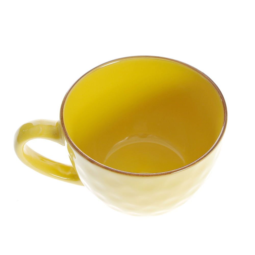 Cana galbena din ceramica 470 ml - 1 | YEO