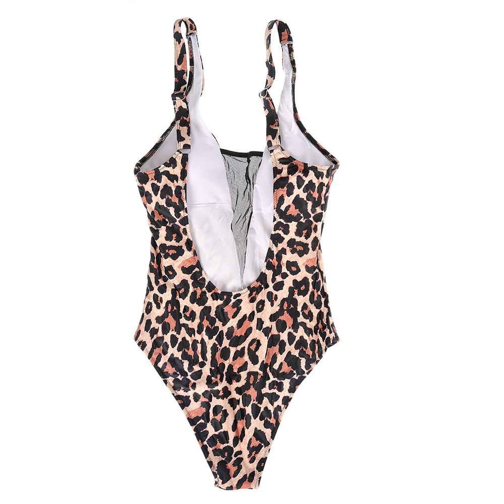 Costum de baie intreg cu model animal print - 2 | YEO