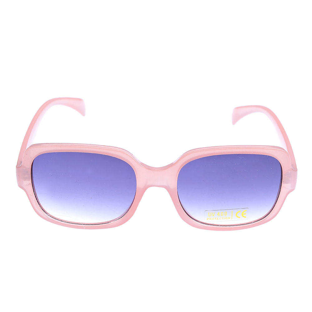 Ochelari de soare roz cu lentile albastre UV 400 - 3 | YEO