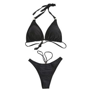 Slip negru de baie