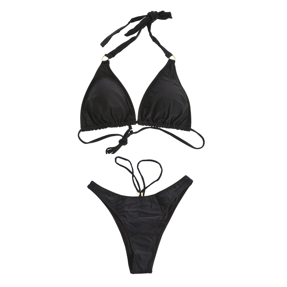 Slip negru de baie - 3 | YEO