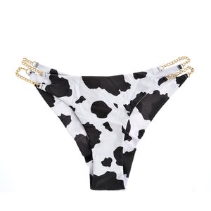 Slip de baie cu model animal print