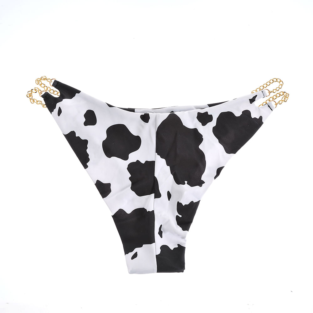 Slip de baie cu model animal print - 2 | YEO