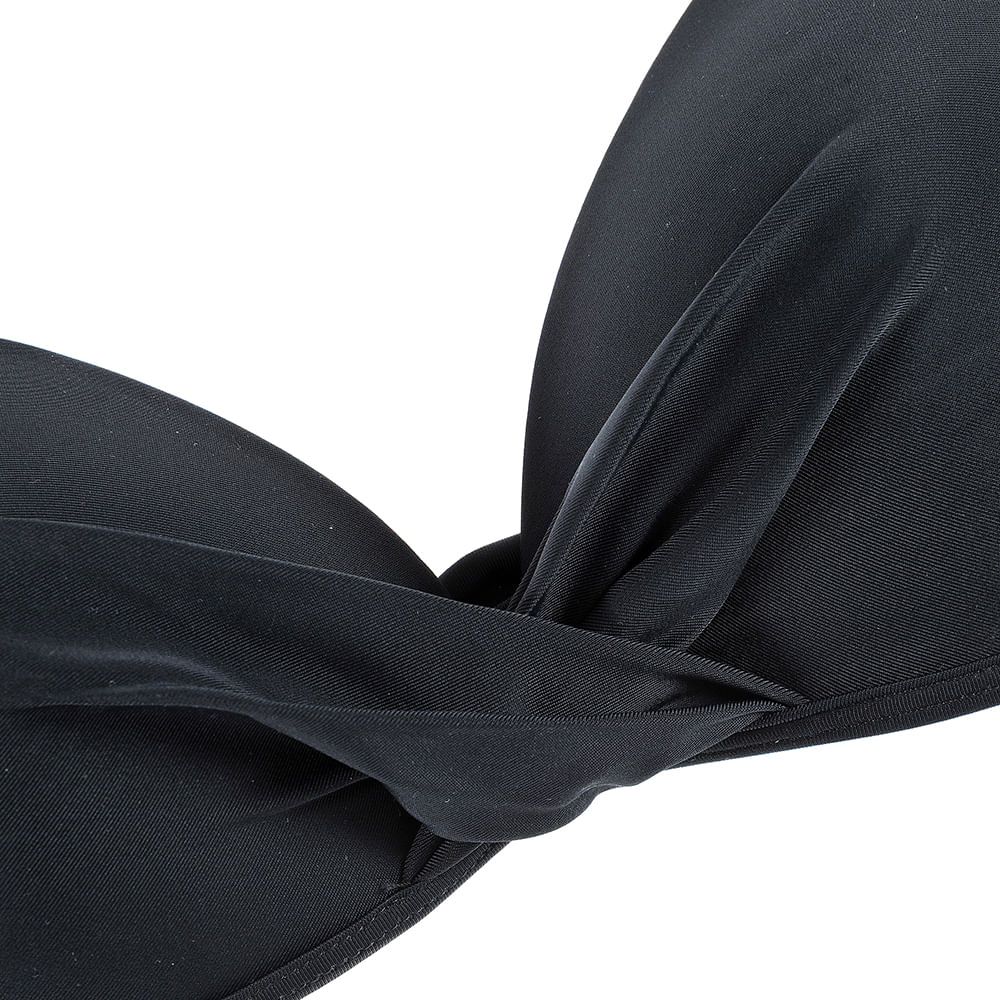 Sutien negru cu snur - 1 | YEO