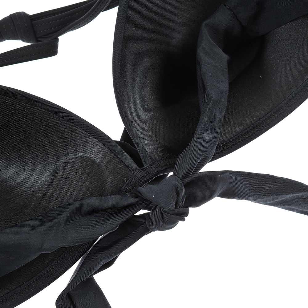 Sutien negru cu snur - 2 | YEO