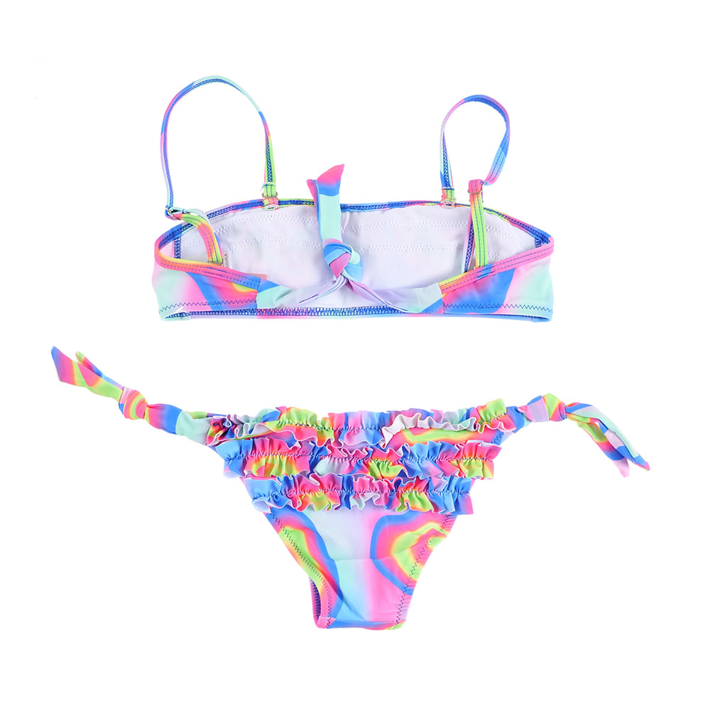 Costum de baie multicolor - 3 | YEO