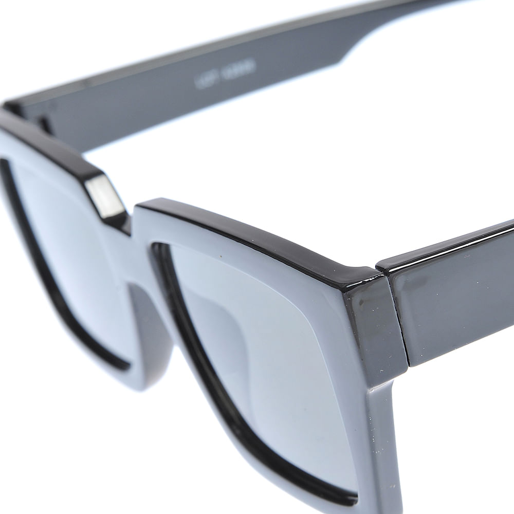 Ochelari de soare negri si lentile patrate - 2 | YEO