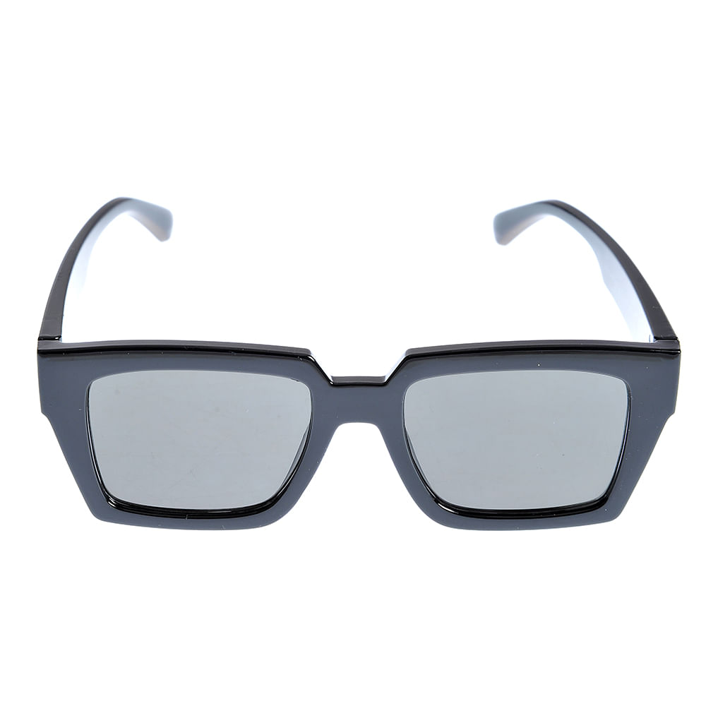 Ochelari de soare negri si lentile patrate - 3 | YEO