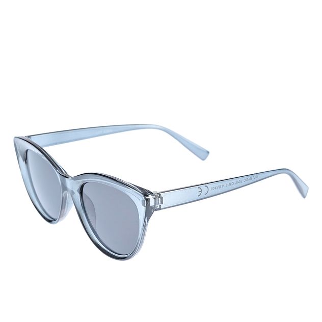 Ochelari de soare bleu cu lentile cat eye