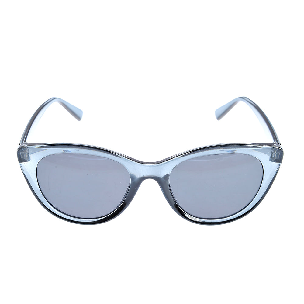 Ochelari de soare bleu cu lentile cat eye - 3 | YEO