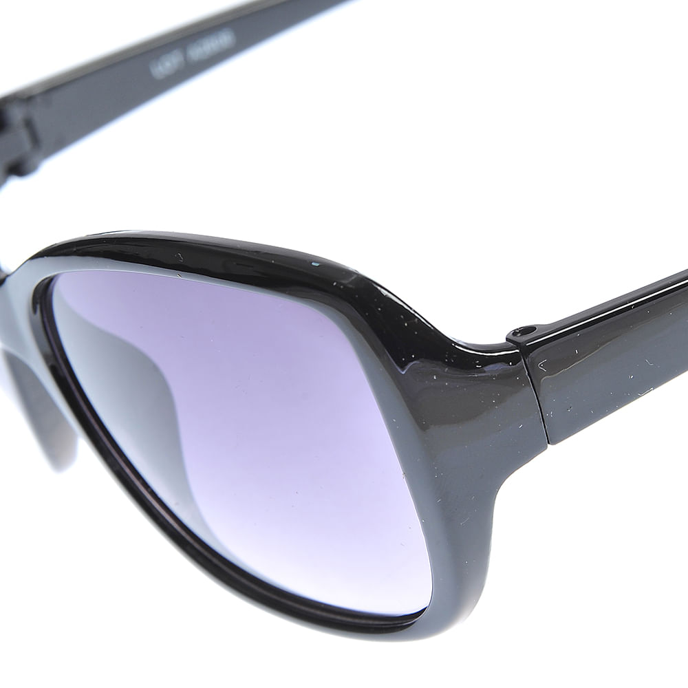 Ochelari de soare negri cu lentile in degrade - 2 | YEO