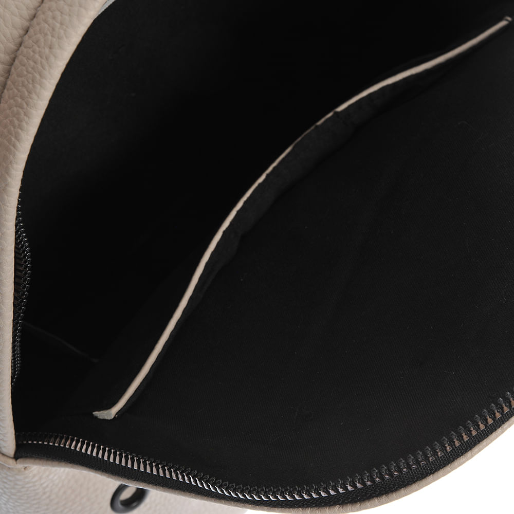 Rucsac roz cu buzunar frontal si nituri metalice - 3 | YEO