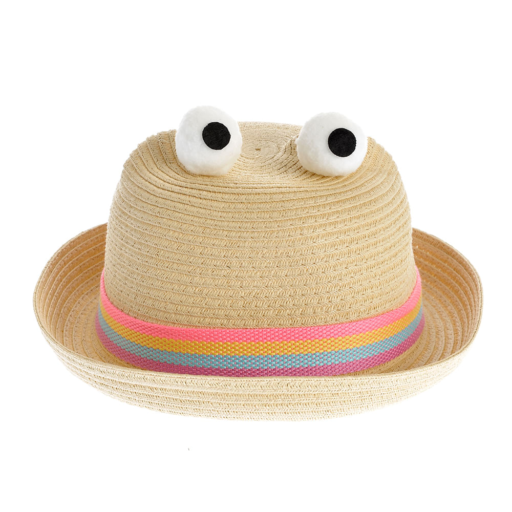 Palarie cu panglica multicolora - 1 | YEO