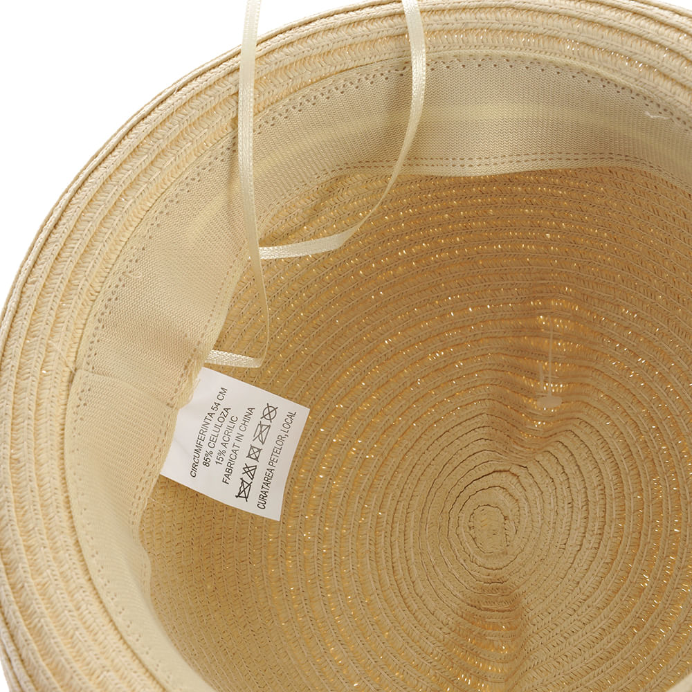 Palarie cu panglica multicolora - 4 | YEO