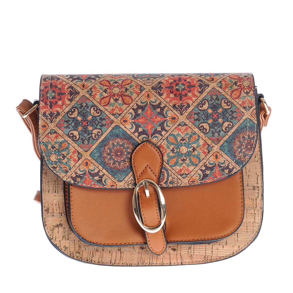 Geanta din piele ecologica cu model mandala - 1 | YEO
