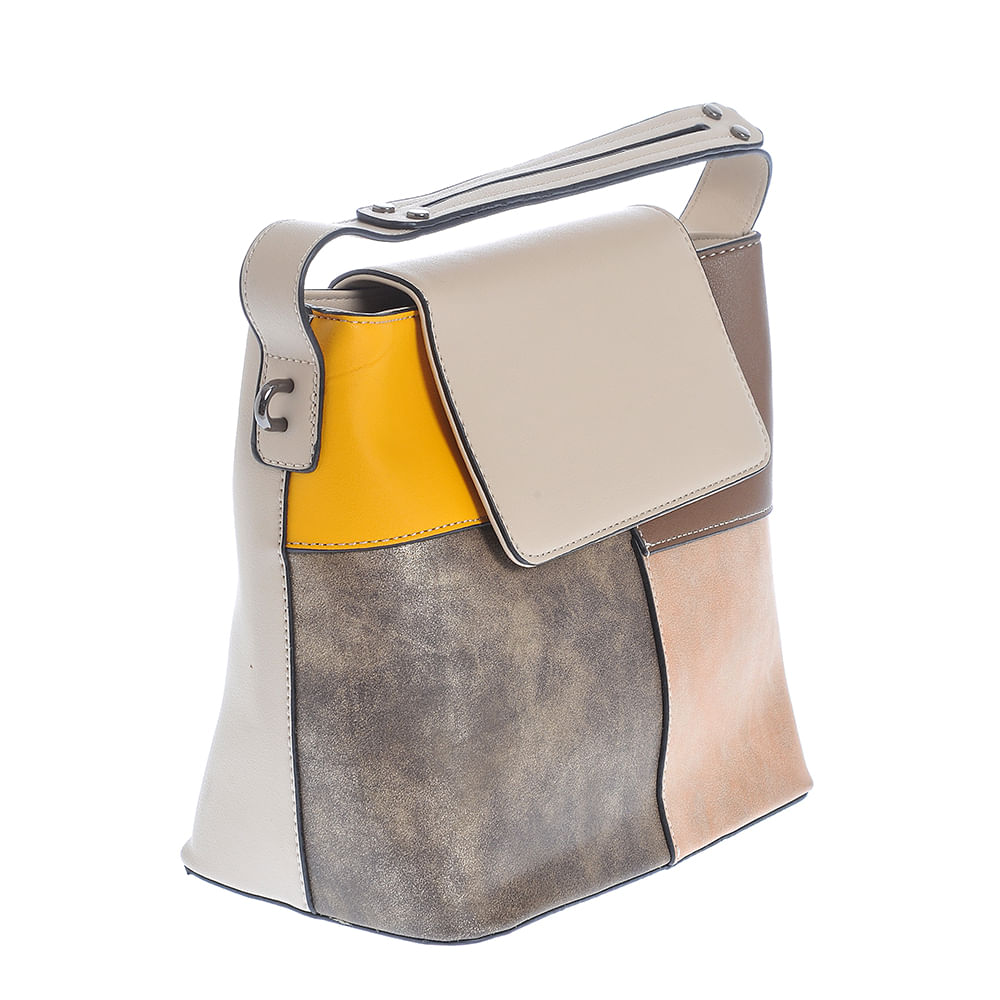 Geanta patchwork moderna - 1 | YEO