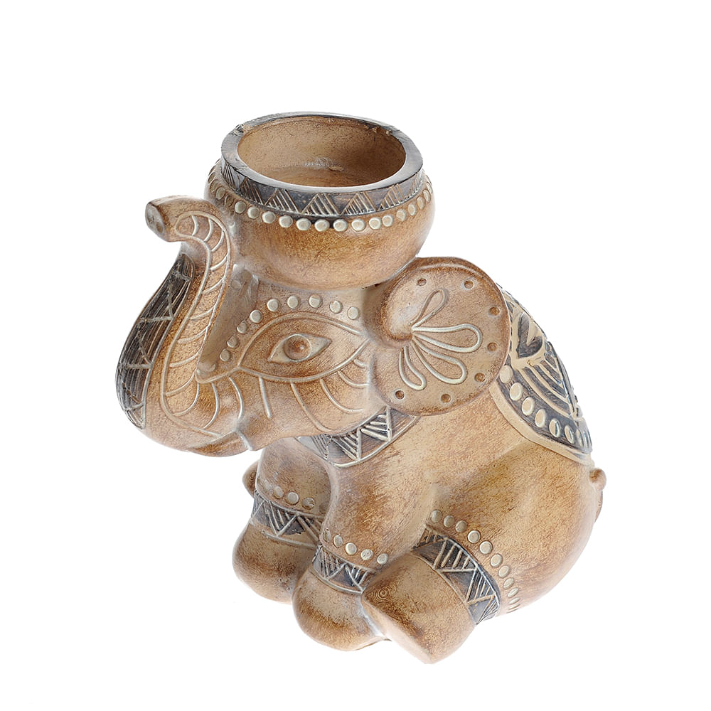 Suport pentru lumanare in forma de elefant - 4 | YEO