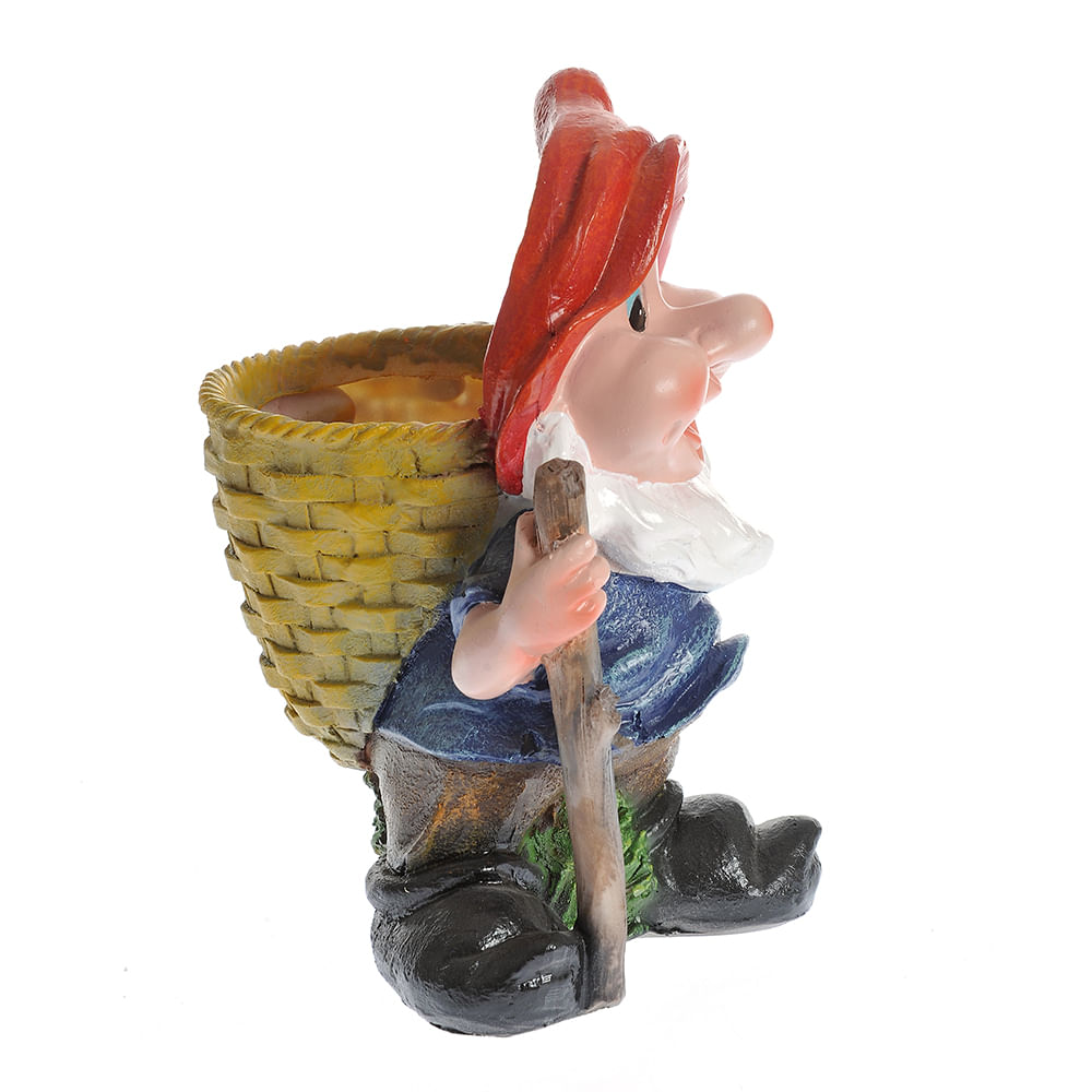 Ghiveci in forma de pitic 23 cm - 3 | YEO