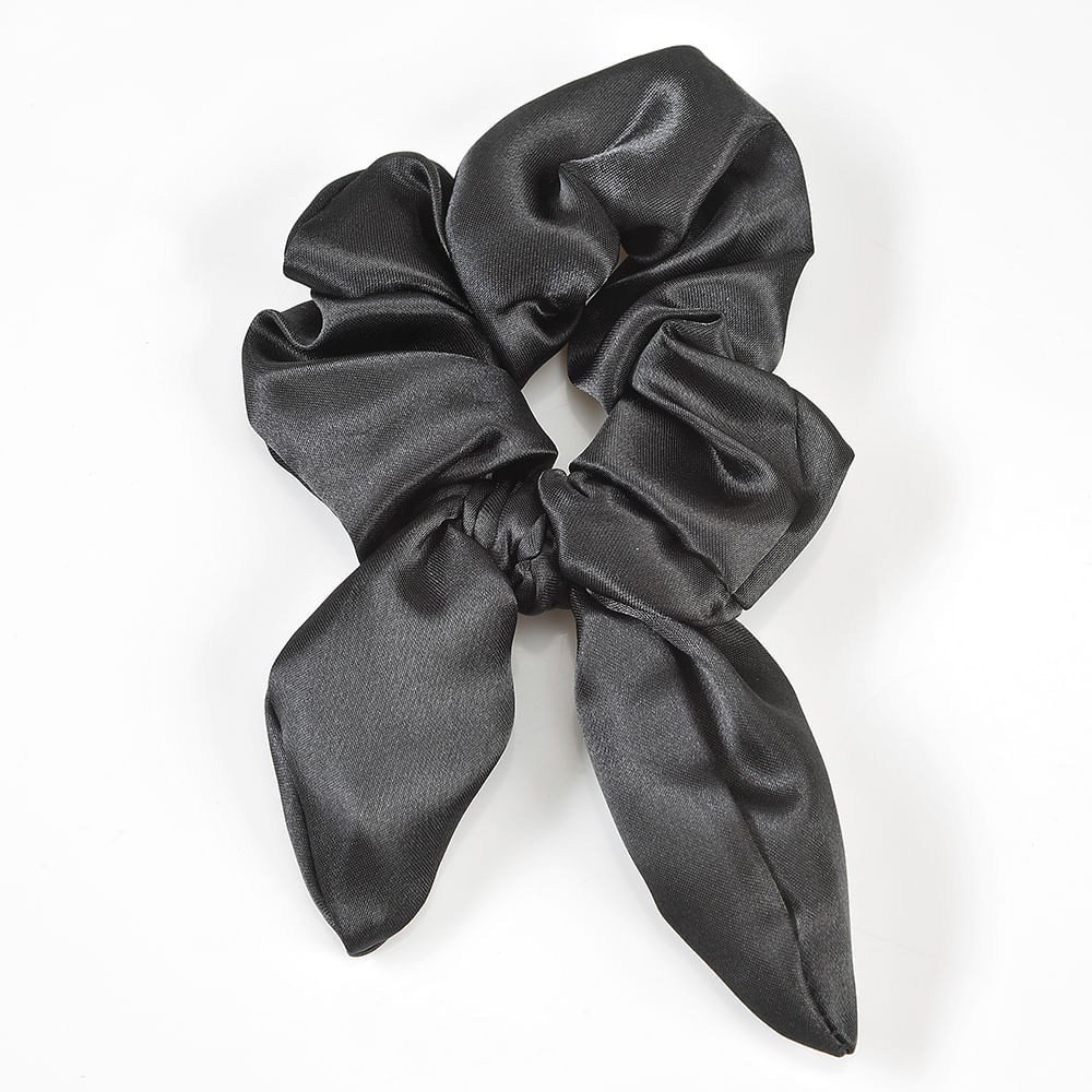 Elastic de par negru cu panglici