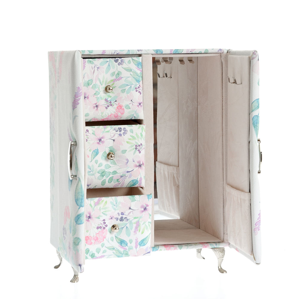 Cutie de bijuterii in forma de dulap 23 cm - 1 | YEO