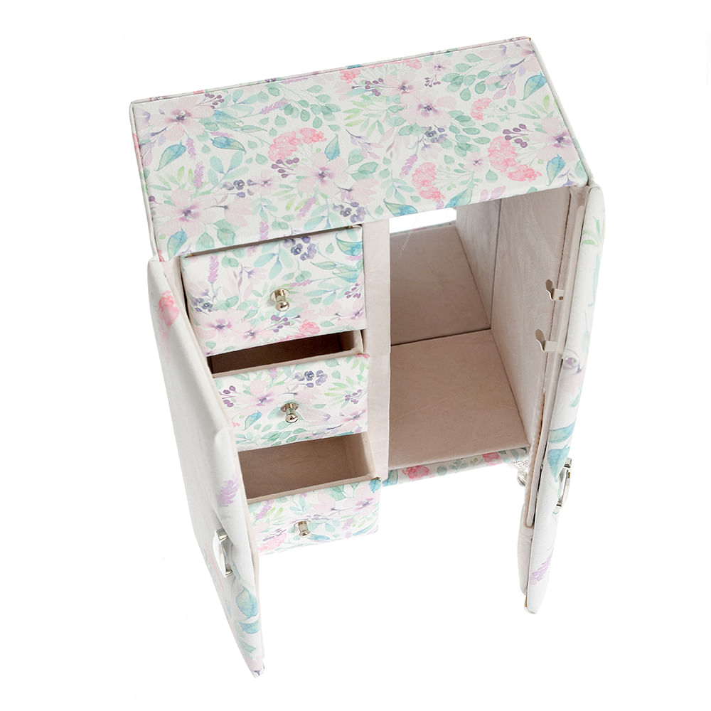Cutie de bijuterii in forma de dulap 23 cm - 2 | YEO