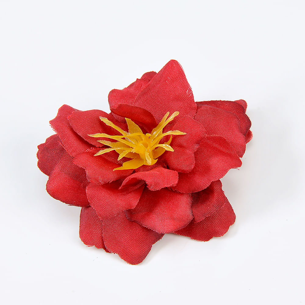 Agrafa de par floare grena - 3 | YEO