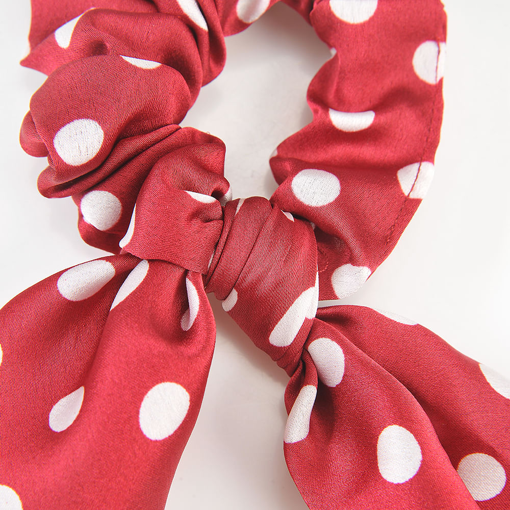 Elastic de par rosu cu buline albe - 1 | YEO
