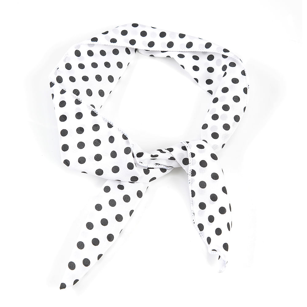 Bentita alba cu buline negre - 2 | YEO