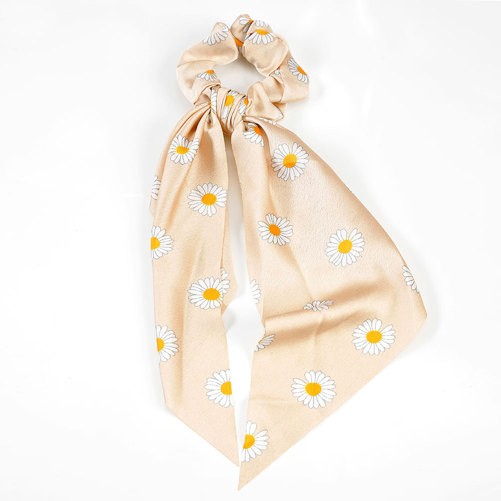 Elastic de par bej cu margarete - 2 | YEO